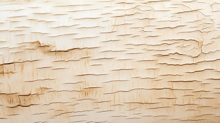 Macro close-up of birch wood grain texture, featuring natural patterns and the intricate beauty of wood, complemented by cracks and fissures for added character.の素材