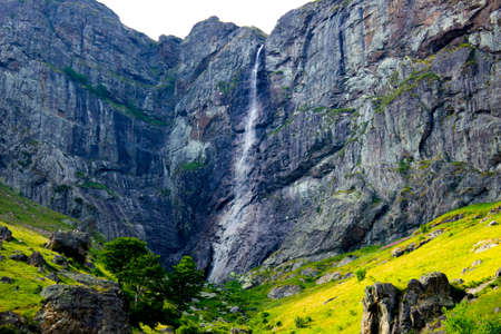 Waterfall "Rajskoto Pryskalo"の写真素材