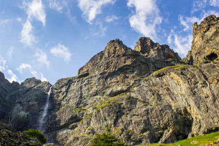 Waterfall "Rajskoto Pryskalo"の写真素材