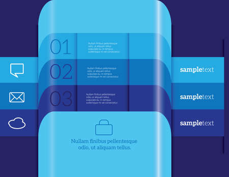 Infographic design background. Eps 10 vector fileのイラスト素材