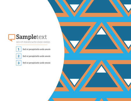 Abstract geometric background with polygonsのイラスト素材