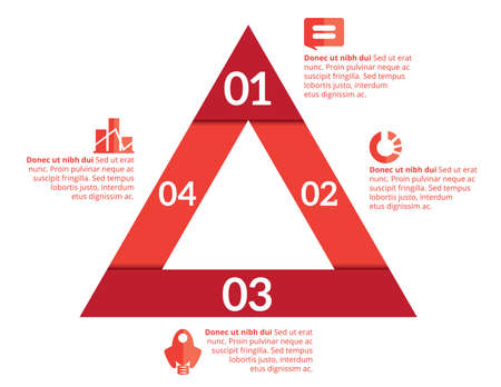 Infographics Vector illustration. can be used for workflow layout banner diagram number options, step-up options, web designのイラスト素材
