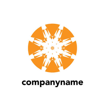 Modern abstract logo design, business iconのイラスト素材