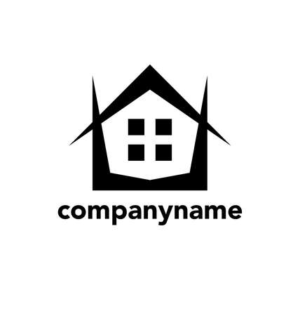 Architect Construction vector logoのイラスト素材