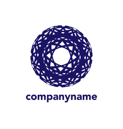 Modern abstract logo design, business iconのイラスト素材