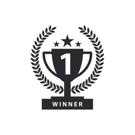 First (1st) award winner cupのイラスト素材