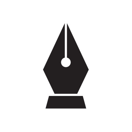 Pen tool draw icon vectorのイラスト素材