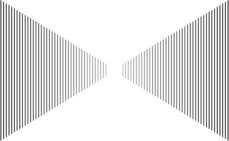 Lines in perspective abstract backgroundのイラスト素材