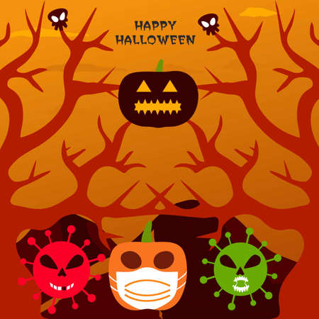 halloween night vector, happy halloween, Halloween illustration