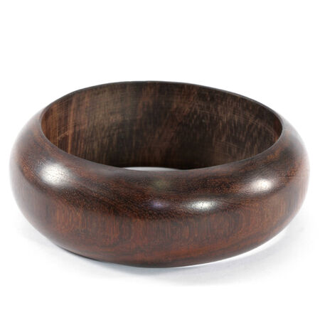 Dark Wooden Bangleの写真素材