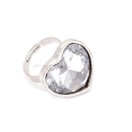 Crystal Heart Ringの写真素材