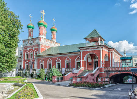 Vysokopetrovsky monastery in Moscow, Russiaのeditorial素材