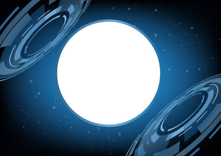 Abstract technology background Hi-tech concept ,Vector Illustration
のイラスト素材