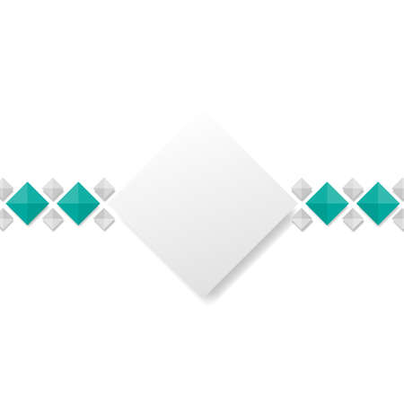 Vector Abstract rectangular shape background, Vector Illustrationのイラスト素材