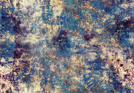 Hand painted acrylic seamless pattern with abstract brushstrokes. Art painting. Grunge texture for textiles, packaging, greeting cards, scrapbooking.の写真素材