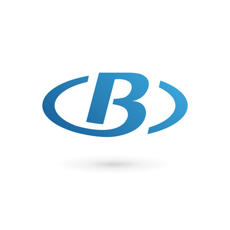Letter B logo icon design template elements. Vector color sign. Letter B logo icon design template elements. Vector color sign.