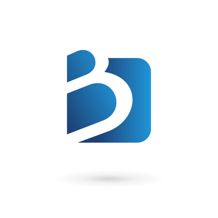 Letter B logo icon design template elements. Vector color sign. Letter B logo icon design template elements. Vector color sign.