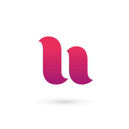 Letter U logo icon design template elementsのイラスト素材