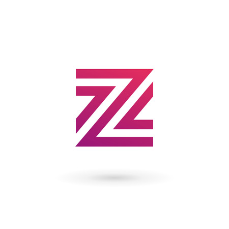 Letter Z logo icon design template elementsのイラスト素材