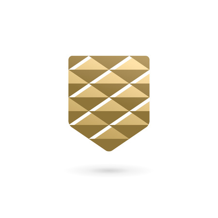 Shield logo icon design template elementsのイラスト素材