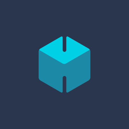 Letter H logo icon design template elementsのイラスト素材