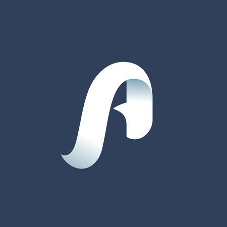 Letter A logo icon design template elementsのイラスト素材