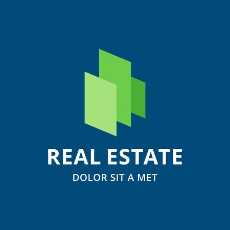 Real estate house logo icon design template elements.のイラスト素材