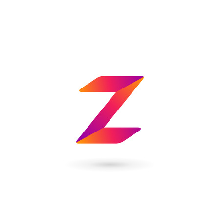 Letter Z icon design template elementsのイラスト素材
