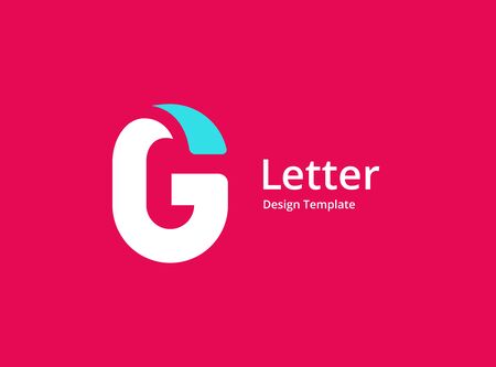 Letter G logo icon design template elementsのイラスト素材
