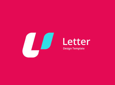 Letter U logo icon design template elementsのイラスト素材
