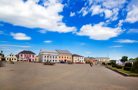 View of the old architecture in Novogrudok, Belarus, architecture, 24 May 2017, editorialのeditorial素材