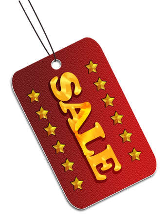 Sale price tagの写真素材
