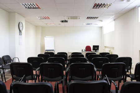 Empty classroomの写真素材