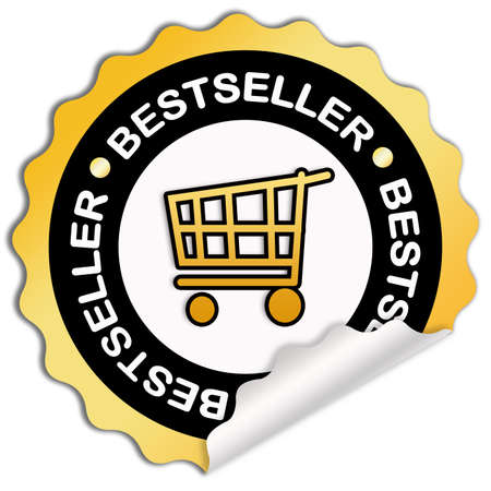 Bestseller stickerの写真素材
