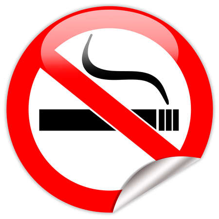 No smoking signの写真素材