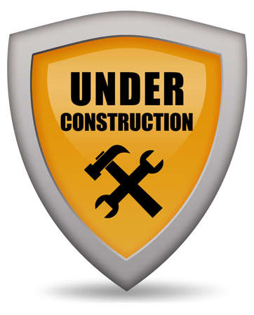 Under construction signの写真素材