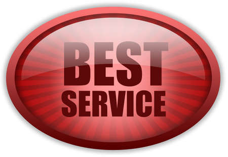 Best service iconの写真素材