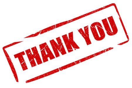 Thank you stampの写真素材