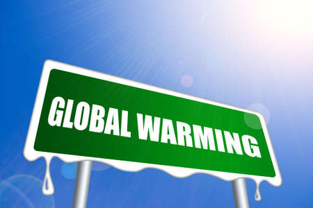 Global warming conceptの写真素材