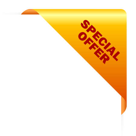 Special offer corner, vector illustration Special offer corner, vector illustration