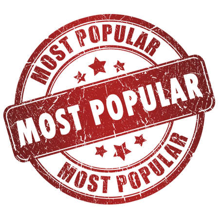 Most popular stampの写真素材