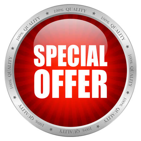 Vector special offer iconのイラスト素材