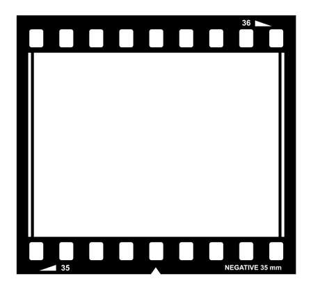film strip illustrationのイラスト素材