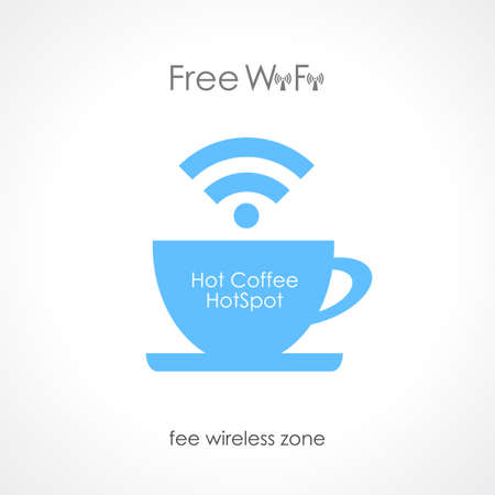 Internet cafe designのイラスト素材