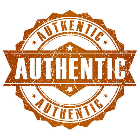 Authentic vector stampのイラスト素材