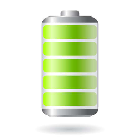 Vector battery iconのイラスト素材