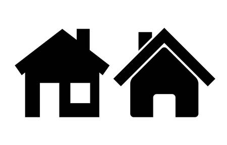 home iconsのイラスト素材