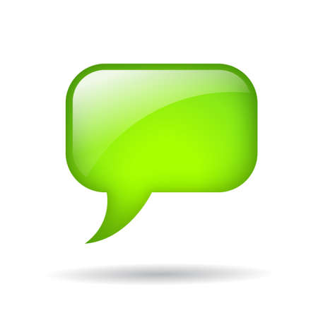 Vector green bubbleのイラスト素材