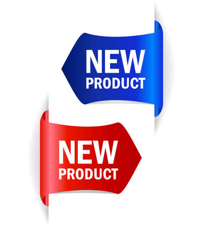 New product vector tagsのイラスト素材