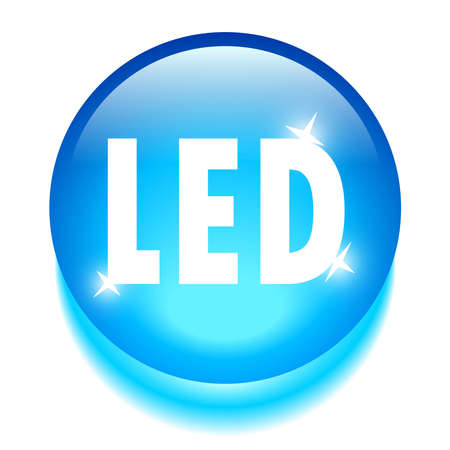 Led technology iconのイラスト素材